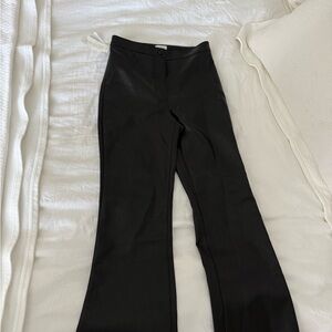 Wilfred Black Flare Pants